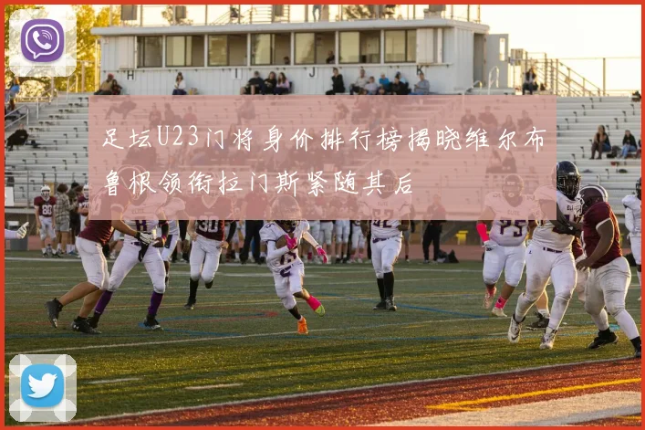 足坛U23门将身价排行榜揭晓维尔布鲁根领衔拉门斯紧随其后